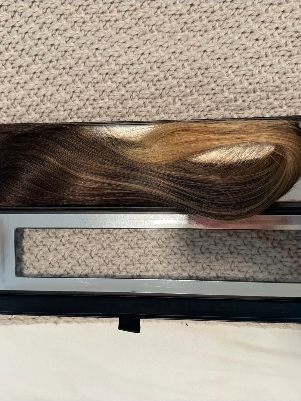 BELLAMI Brown to Honey Blonde Ombre Clip-In Extension